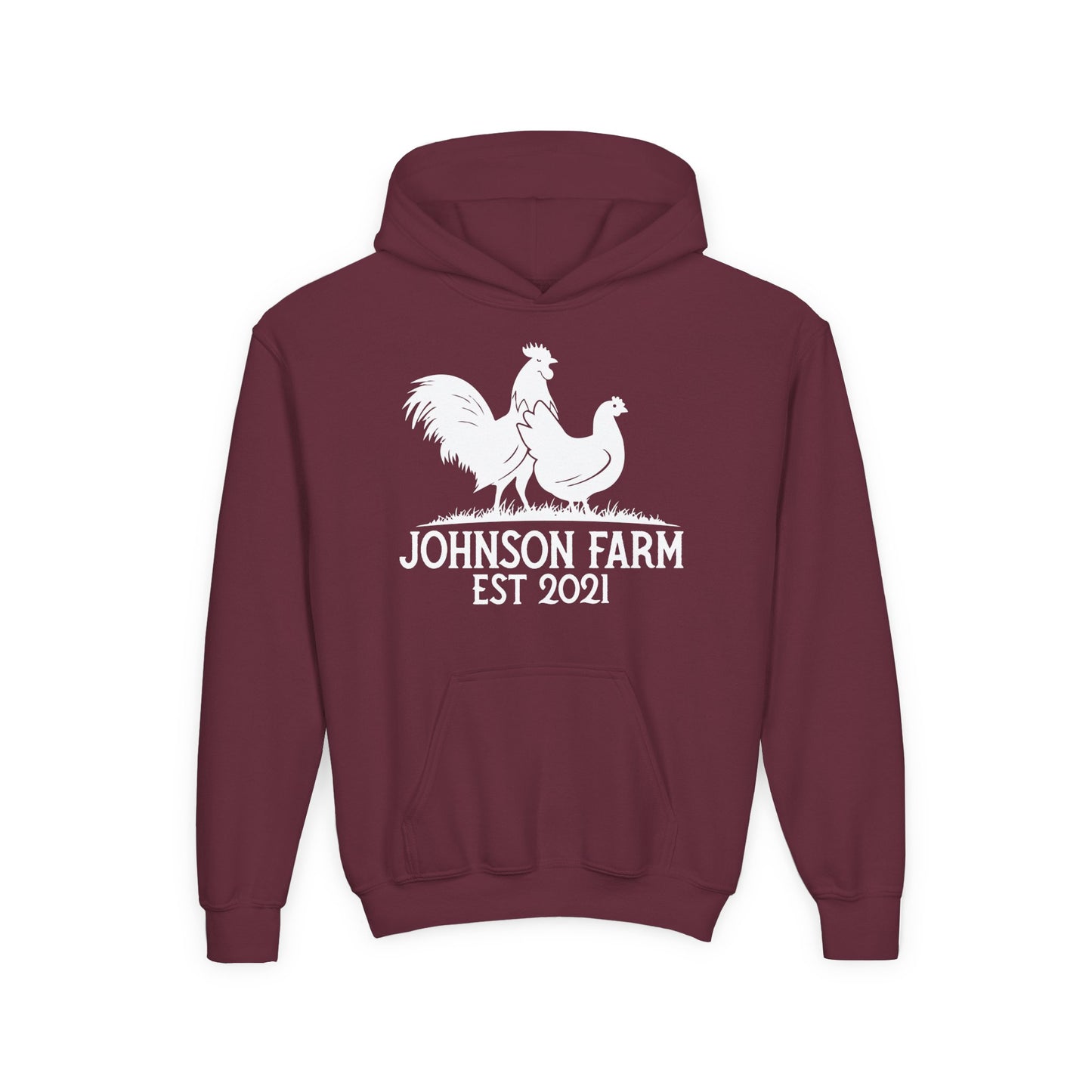POULTRY FARM CUSTOM YOUTH HOODIE P6