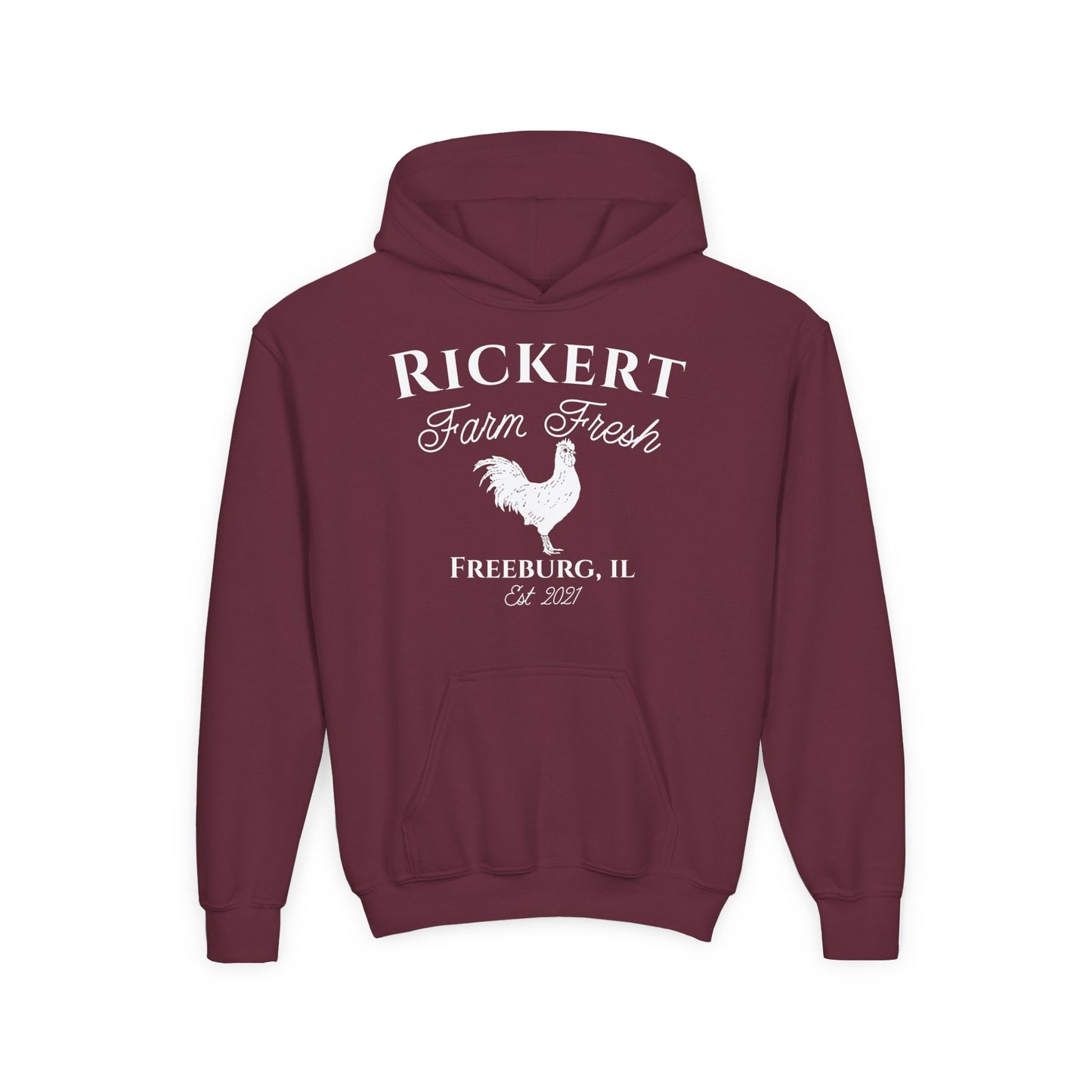 CHICKEN FARM CUSTOM YOUTH HOODIE P1