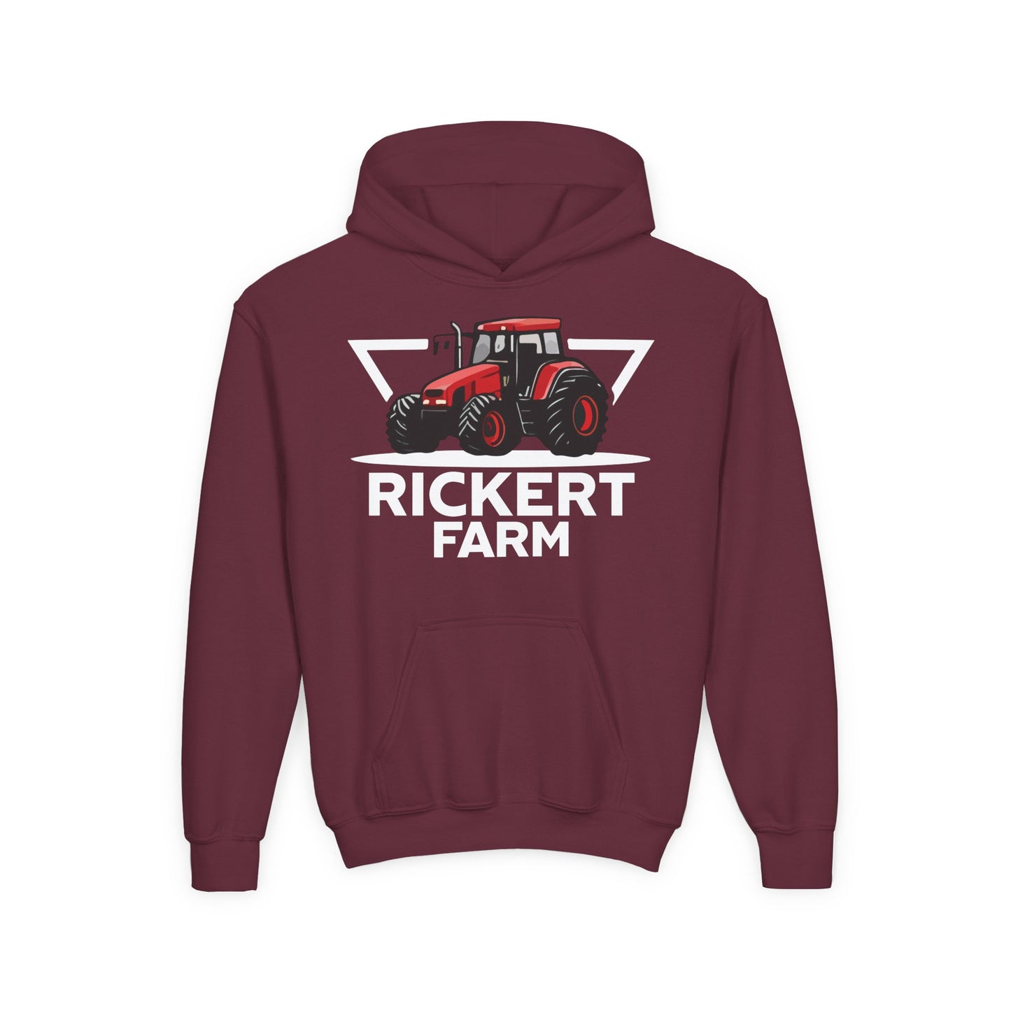 CUSTOM FARM TRACTOR YOUTH HOODIE F3
