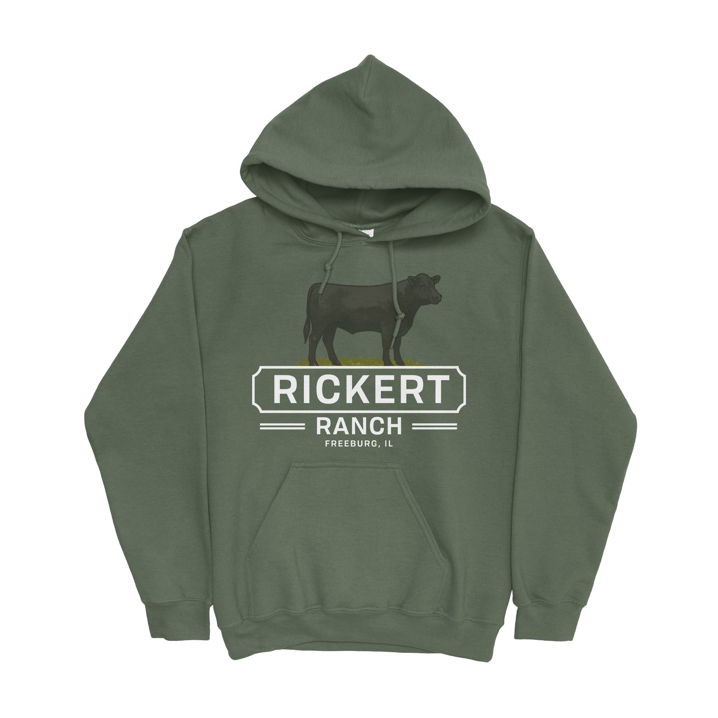 ANGUS CATTLE FARM CUSTOM HOODIE A4