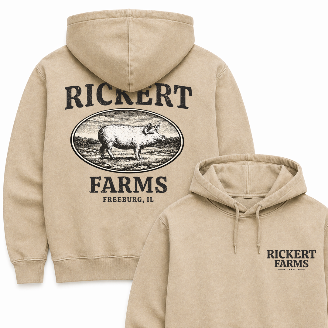 PIG FARM CUSTOM HOODIE BACK PRINT B5