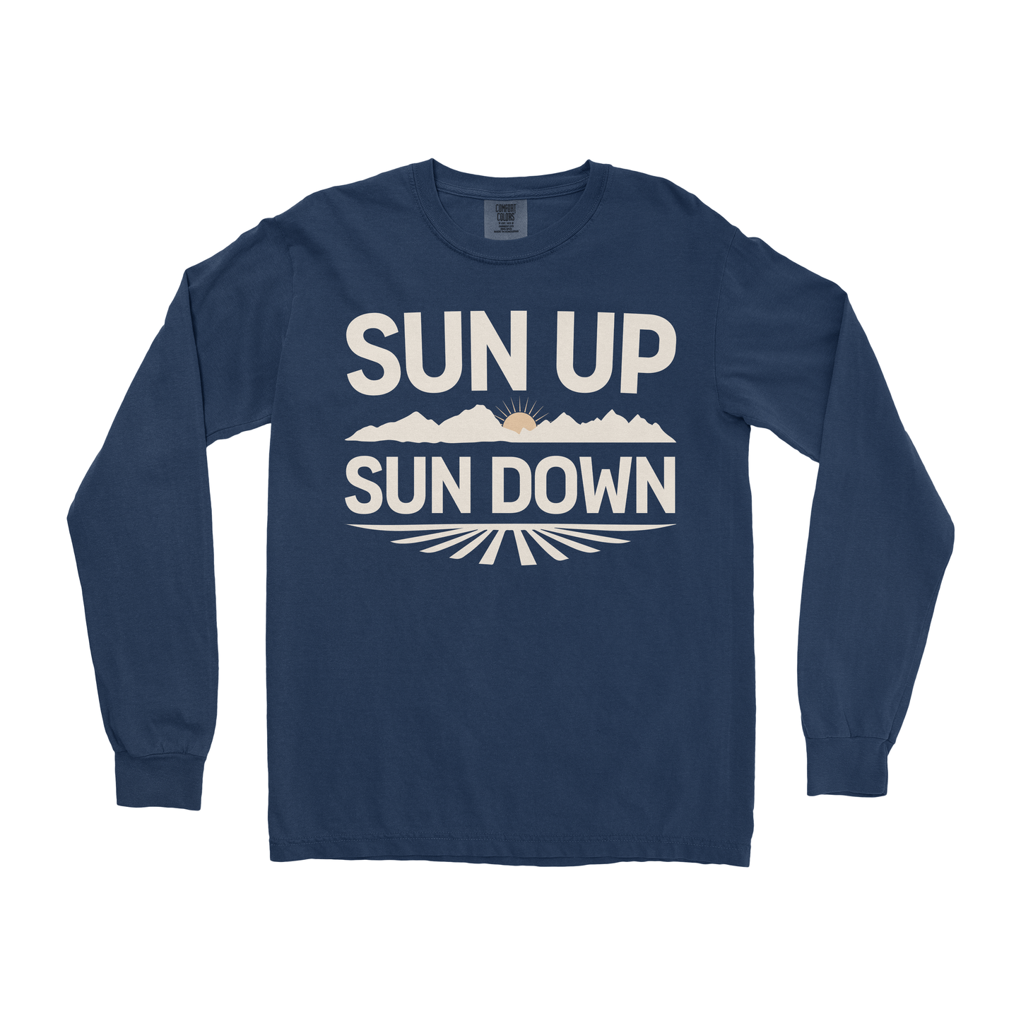 SUN UP SUN DOWN LONG SLEEVE SHIRT