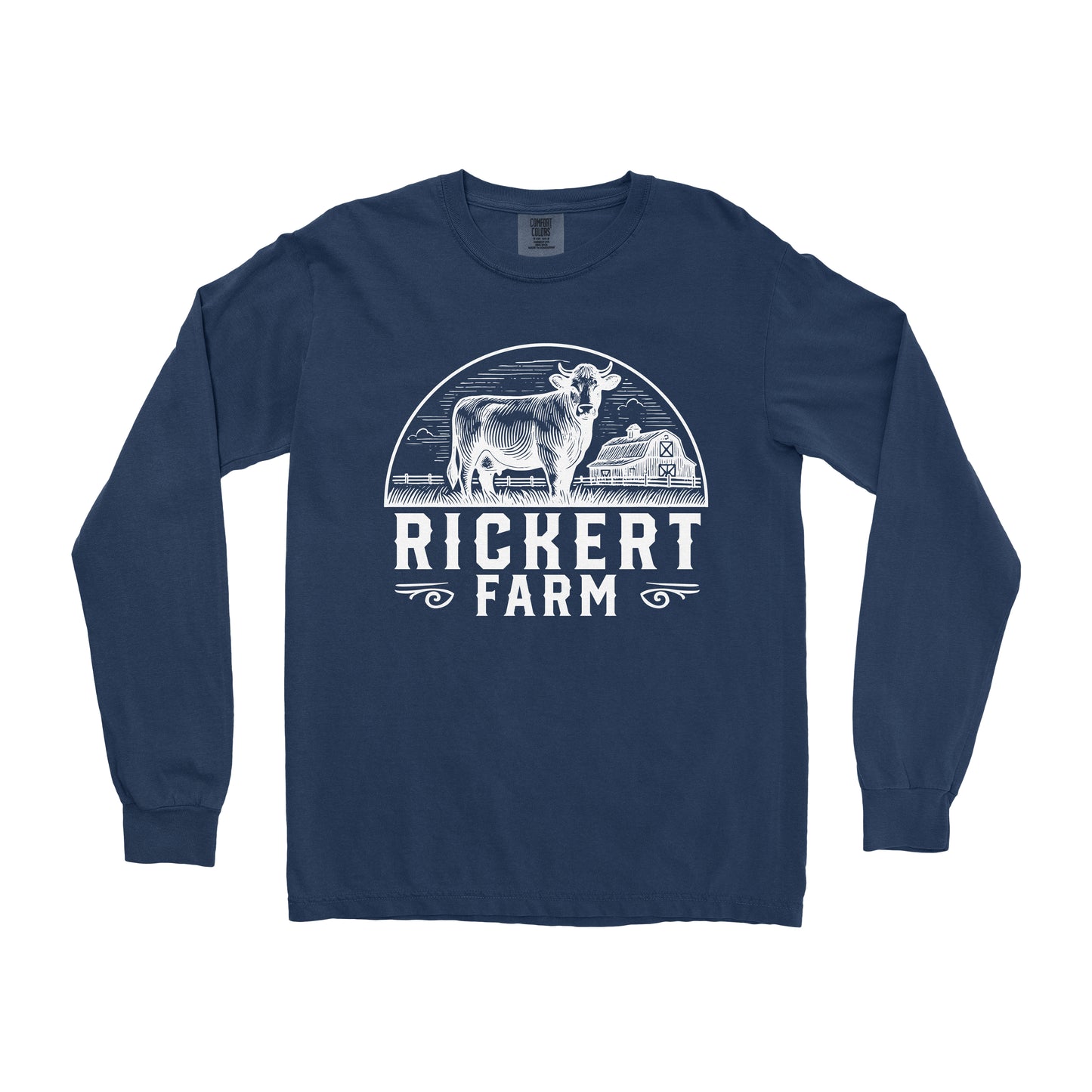 CATTLE FARM CUSTOM LONG SLEEVE SHIRT C14