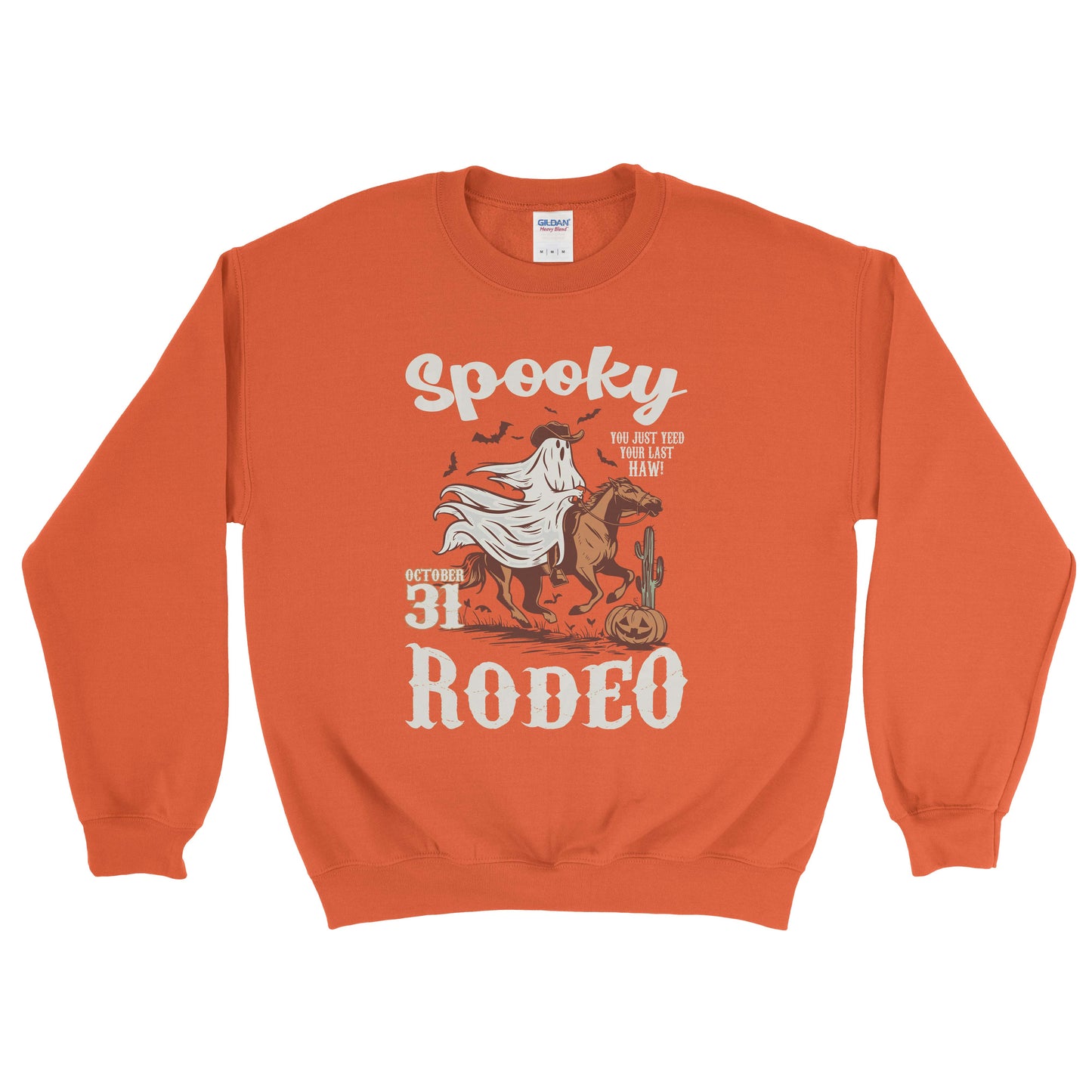 SPOOKY RODEO FARM HALLOWEEN SWEATSHIRT