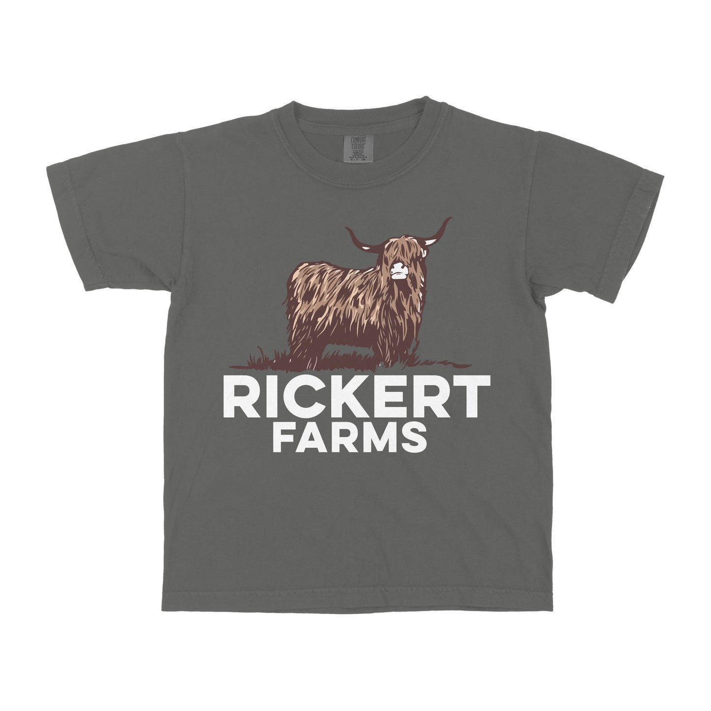 HIGHLAND CATTLE FARM CUSTOM YOUTH SHIRT L1