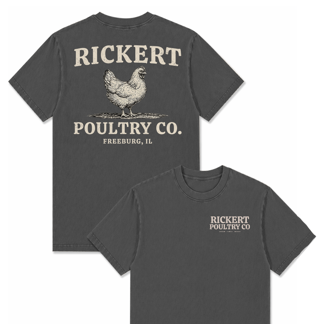 POULTRY FARM CUSTOM SHIRT BACK PRINT P18