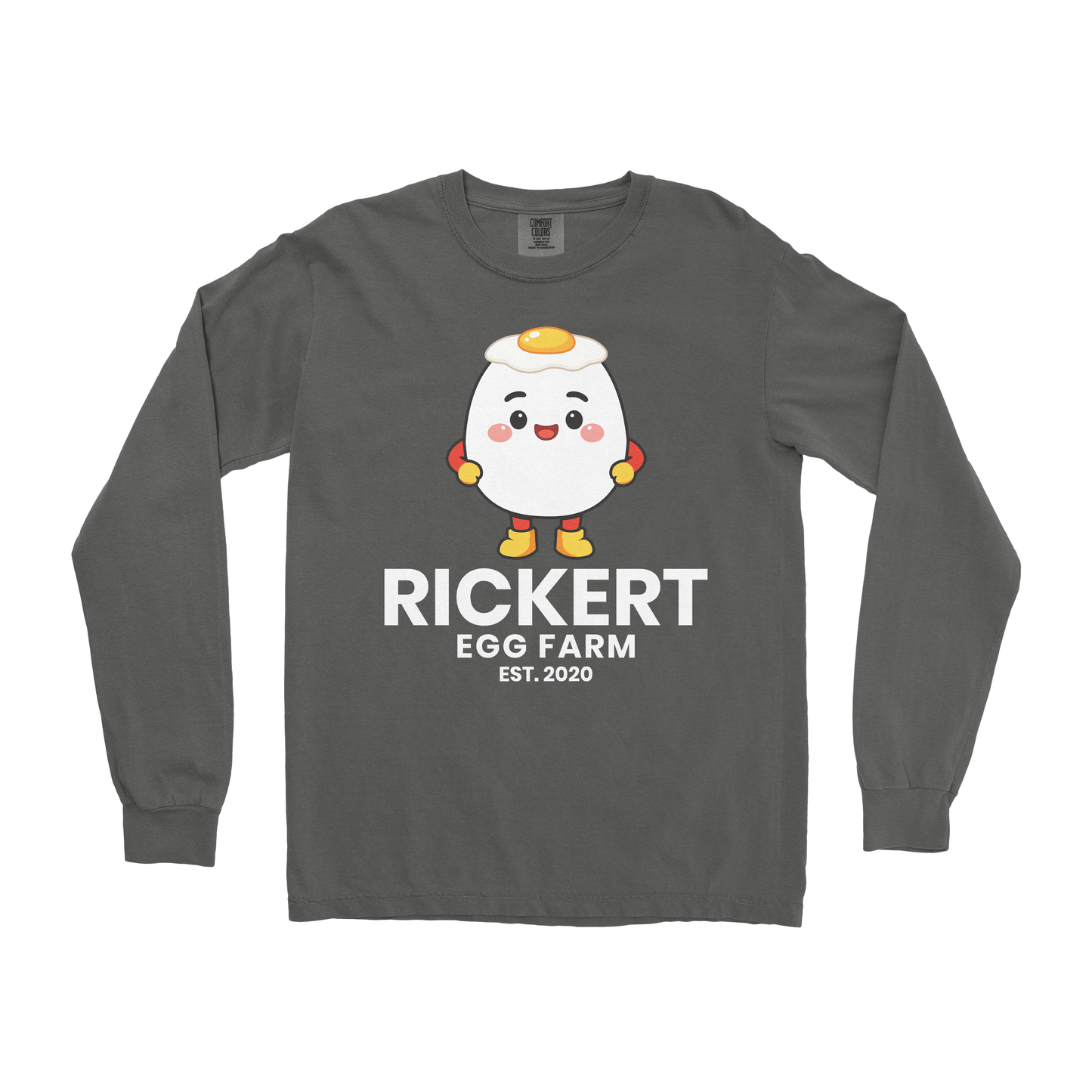 EGG FARM CUSTOM LONG SLEEVE SHIRT K12
