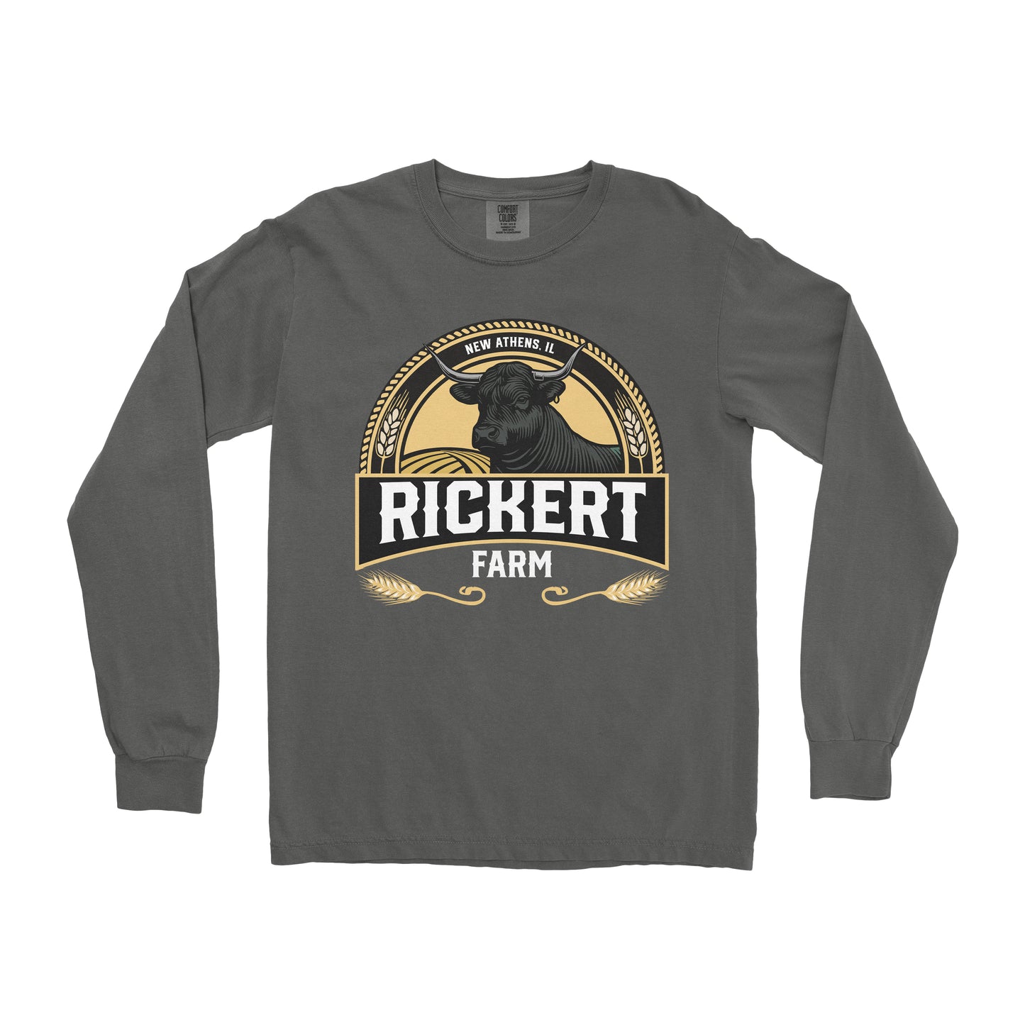 ANGUS CATTLE FARM LONG SLEEVE SHIRT A3