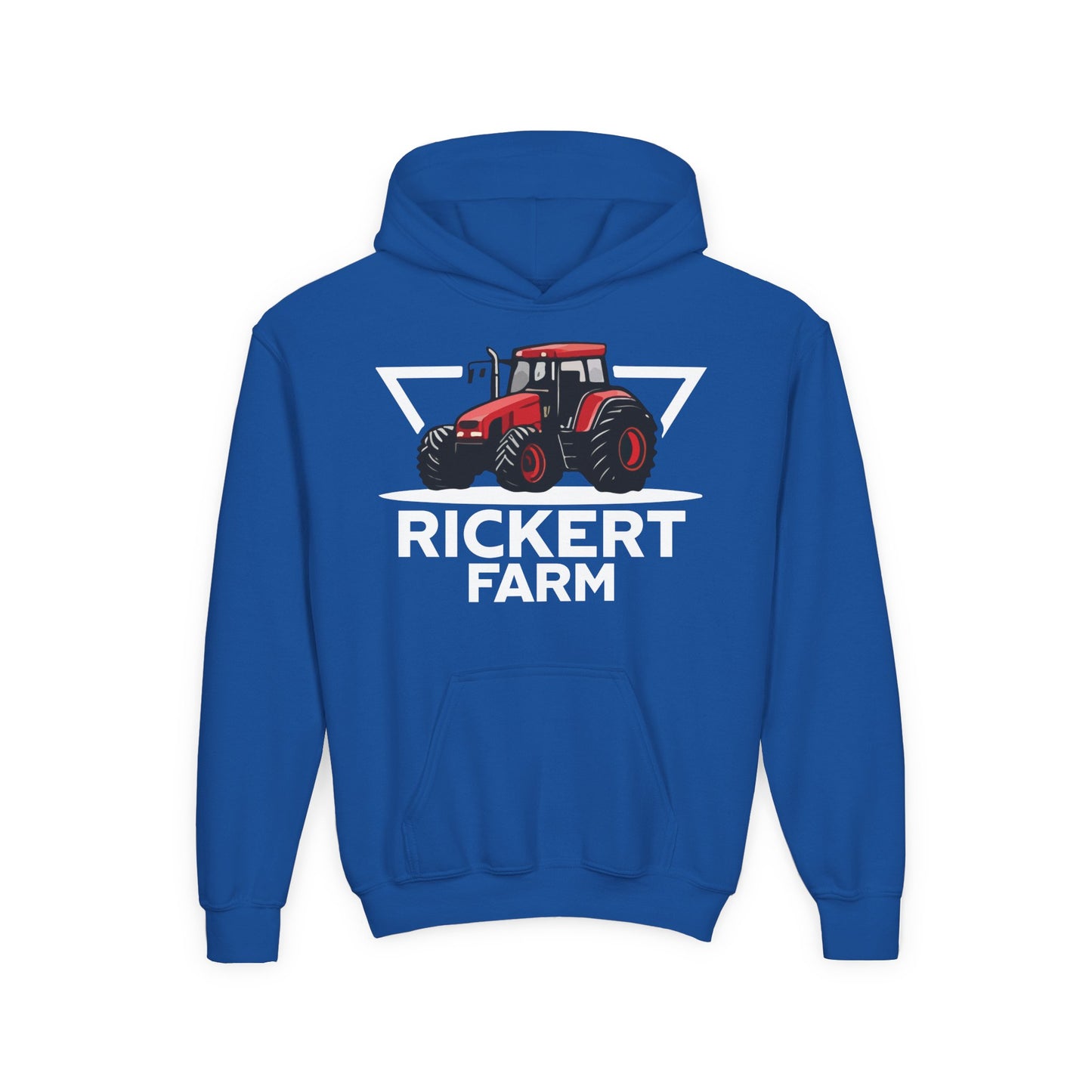 CUSTOM FARM TRACTOR YOUTH HOODIE F3