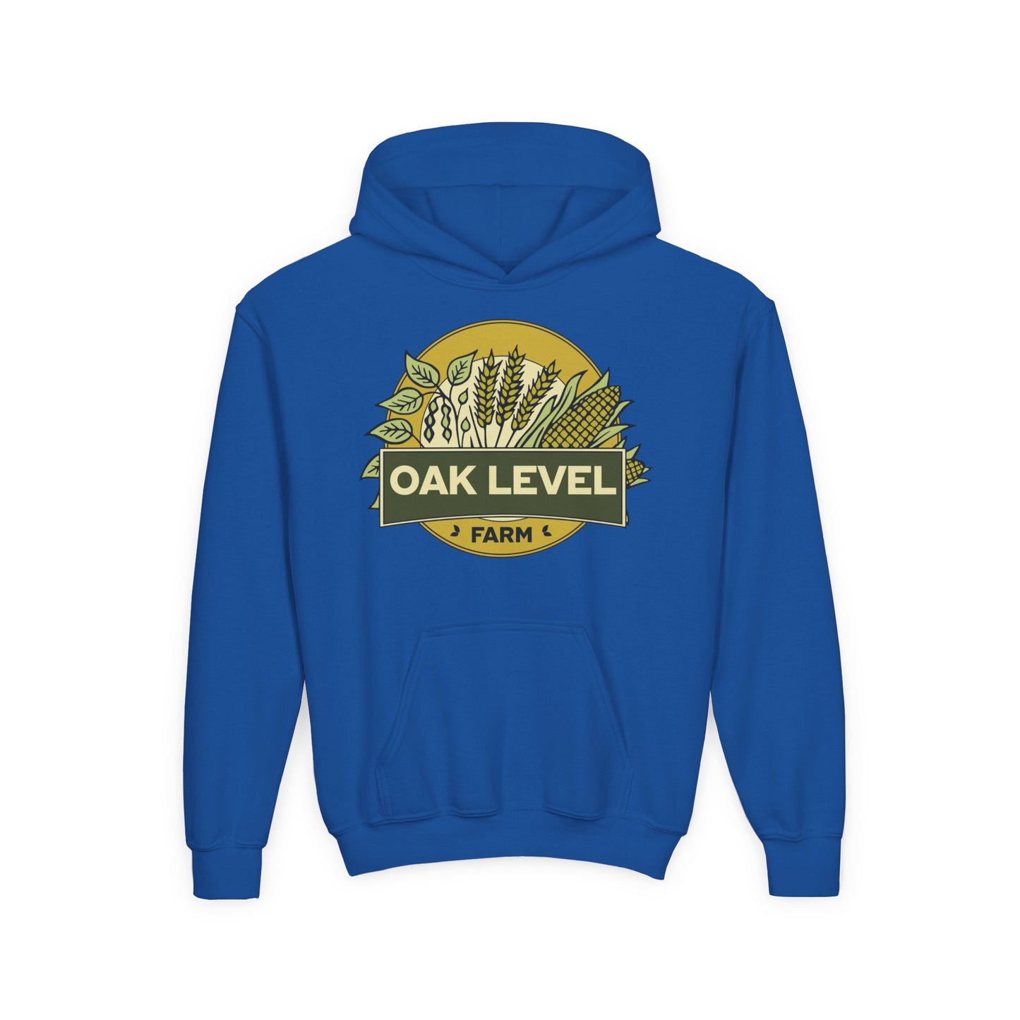 CORN WHEAT SOYBEANS FARM CUSTOM YOUTH HOODIE W2