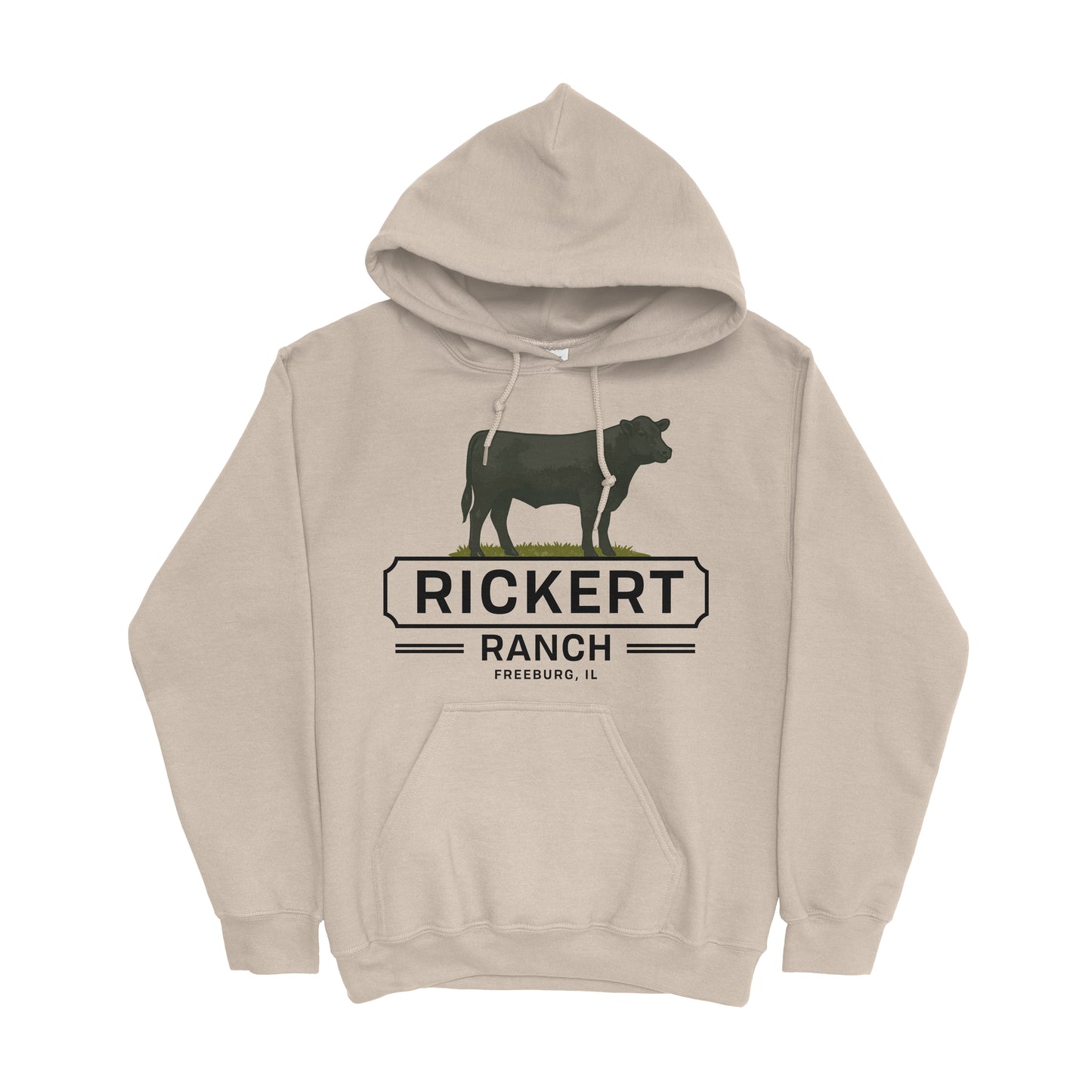 ANGUS CATTLE FARM CUSTOM HOODIE A4