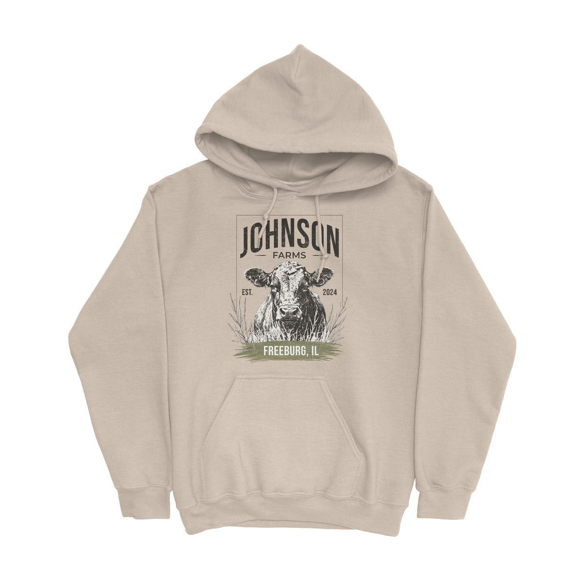 CATTLE FARM CUSTOM HOODIE C21