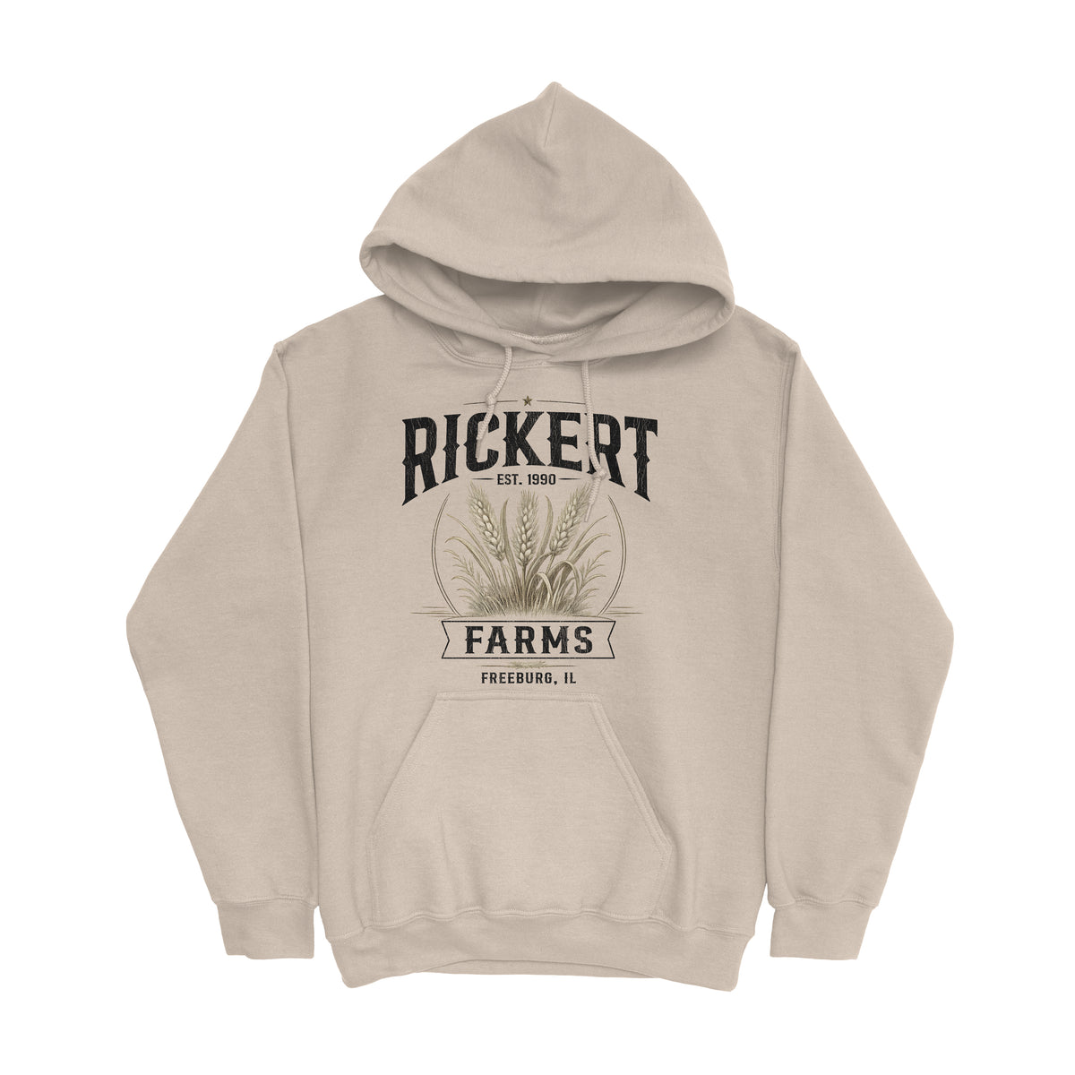 WHEAT FARM CUSTOM HOODIE E4