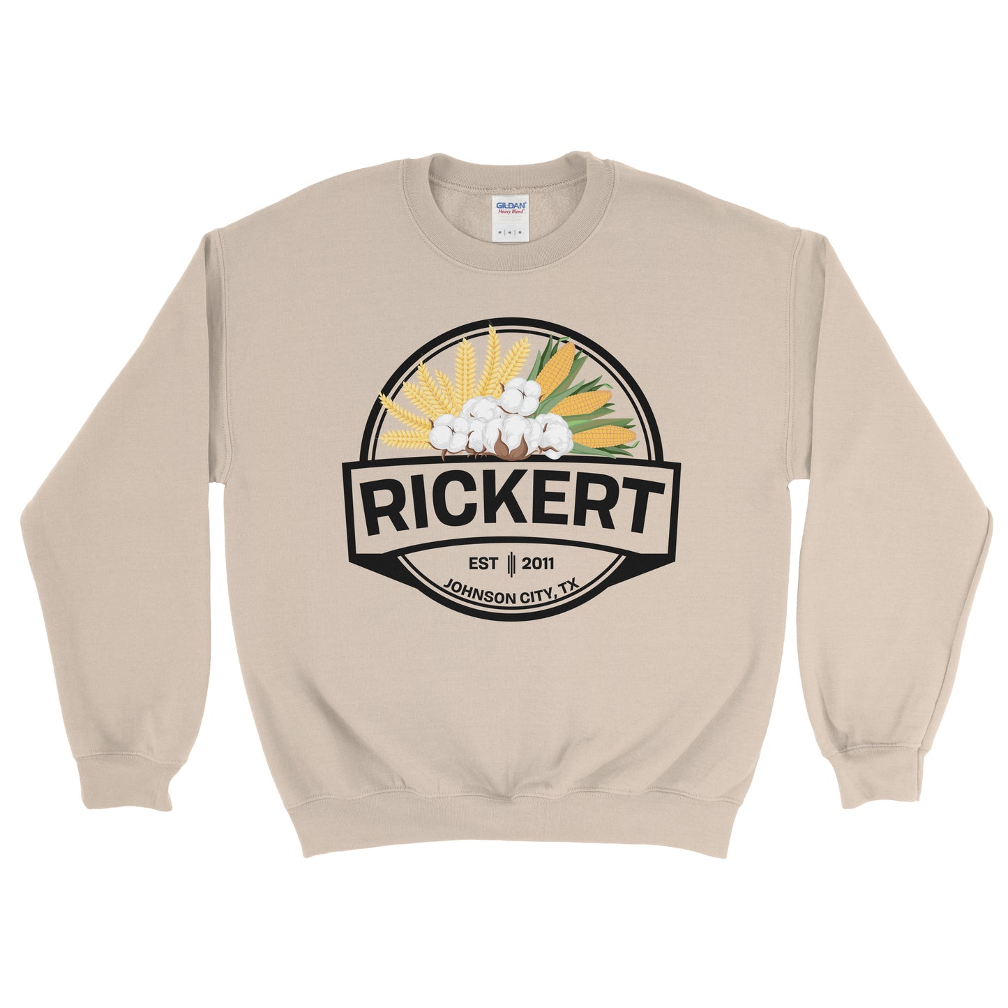 CORN COTTON WHEAT FARM CUSTOM SWEATSHIRT R1