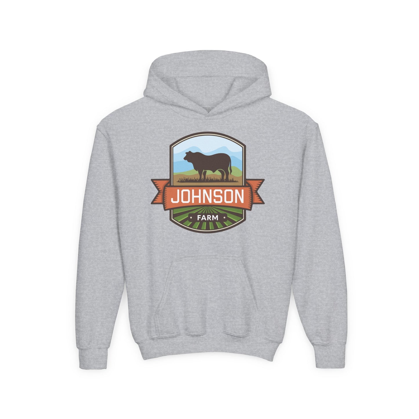 CATTLE FARM CUSTOM YOUTH HOODIE C1