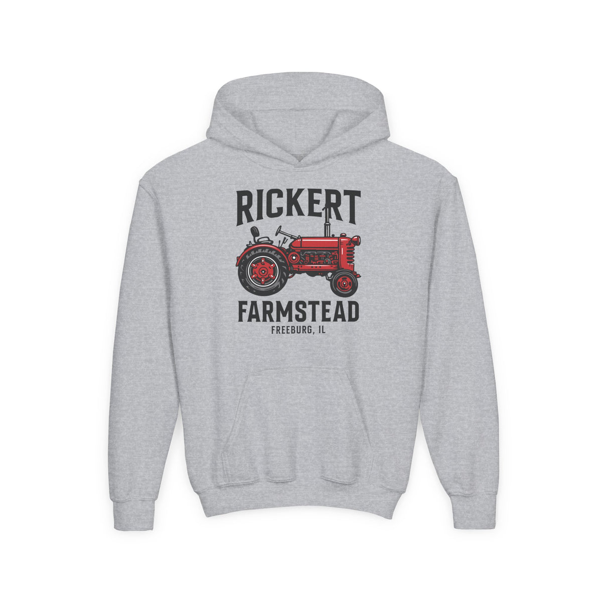 CUSTOM FARM TRACTOR YOUTH HOODIE F7