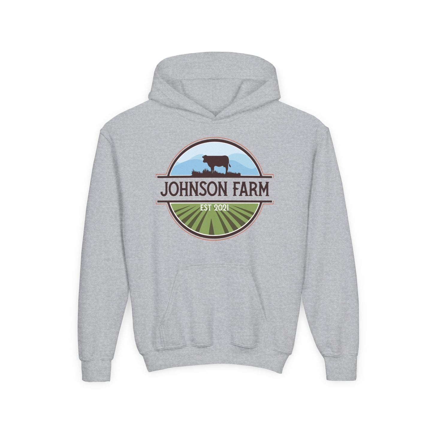 CATTLE FARM CUSTOM YOUTH HOODIE C4
