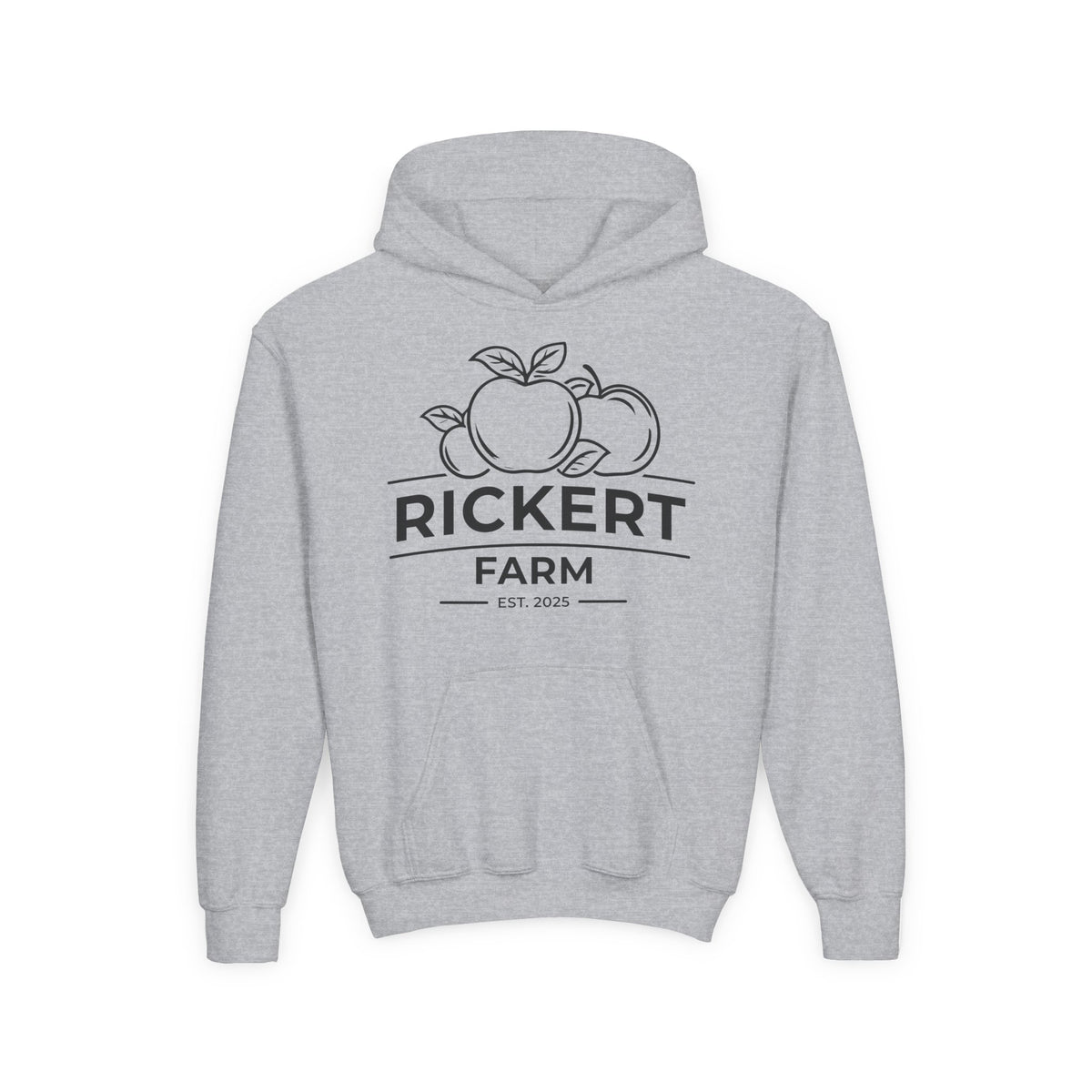 APPLE FARM CUSTOM YOUTH HOODIE K10