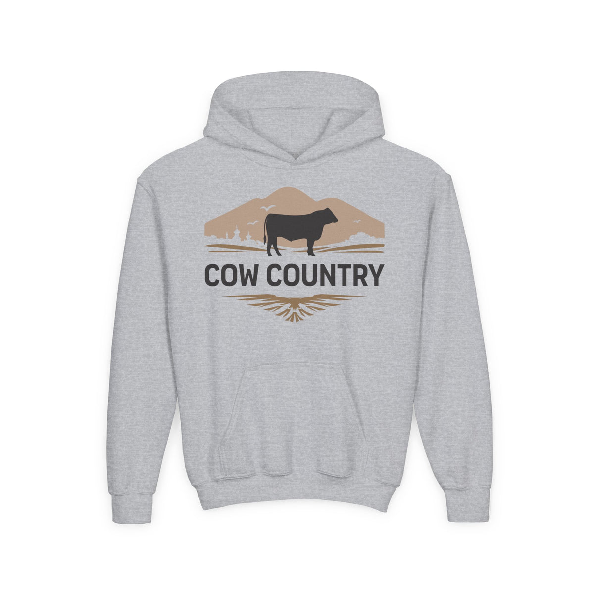 COW COUNTRY YOUTH HOODIE