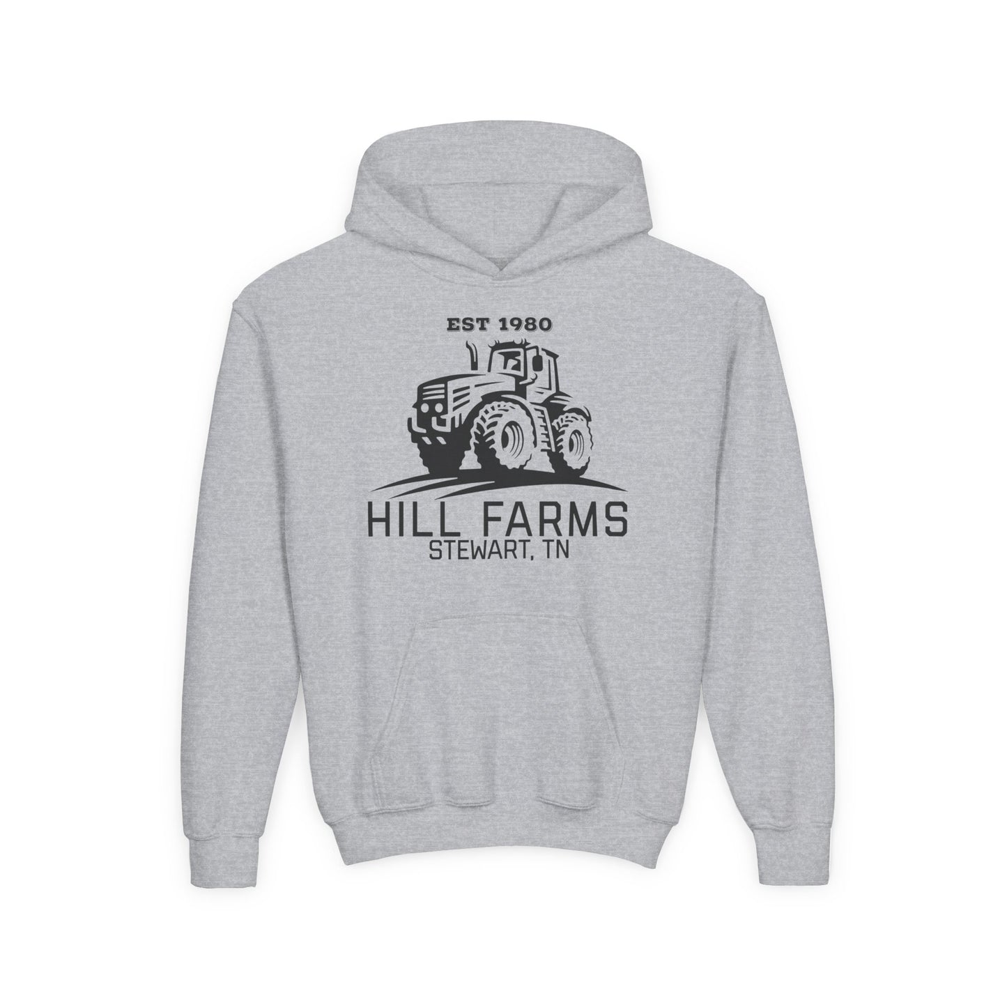 CUSTOM FARM TRACTOR YOUTH HOODIE F1