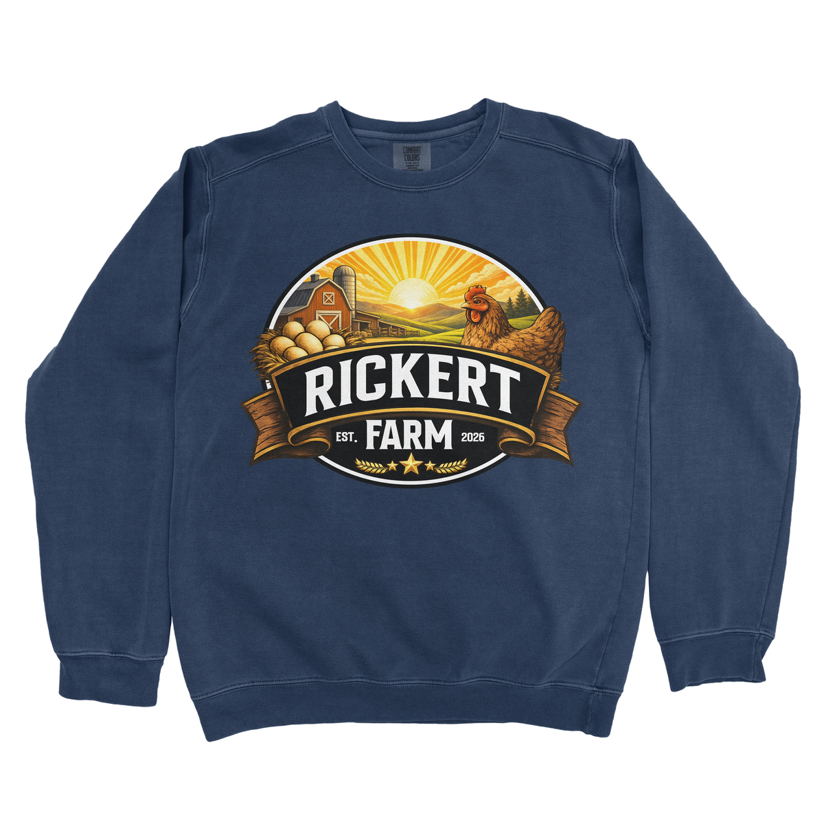EGG FARM CUSTOM PREMIUM SWEATSHIRT K9