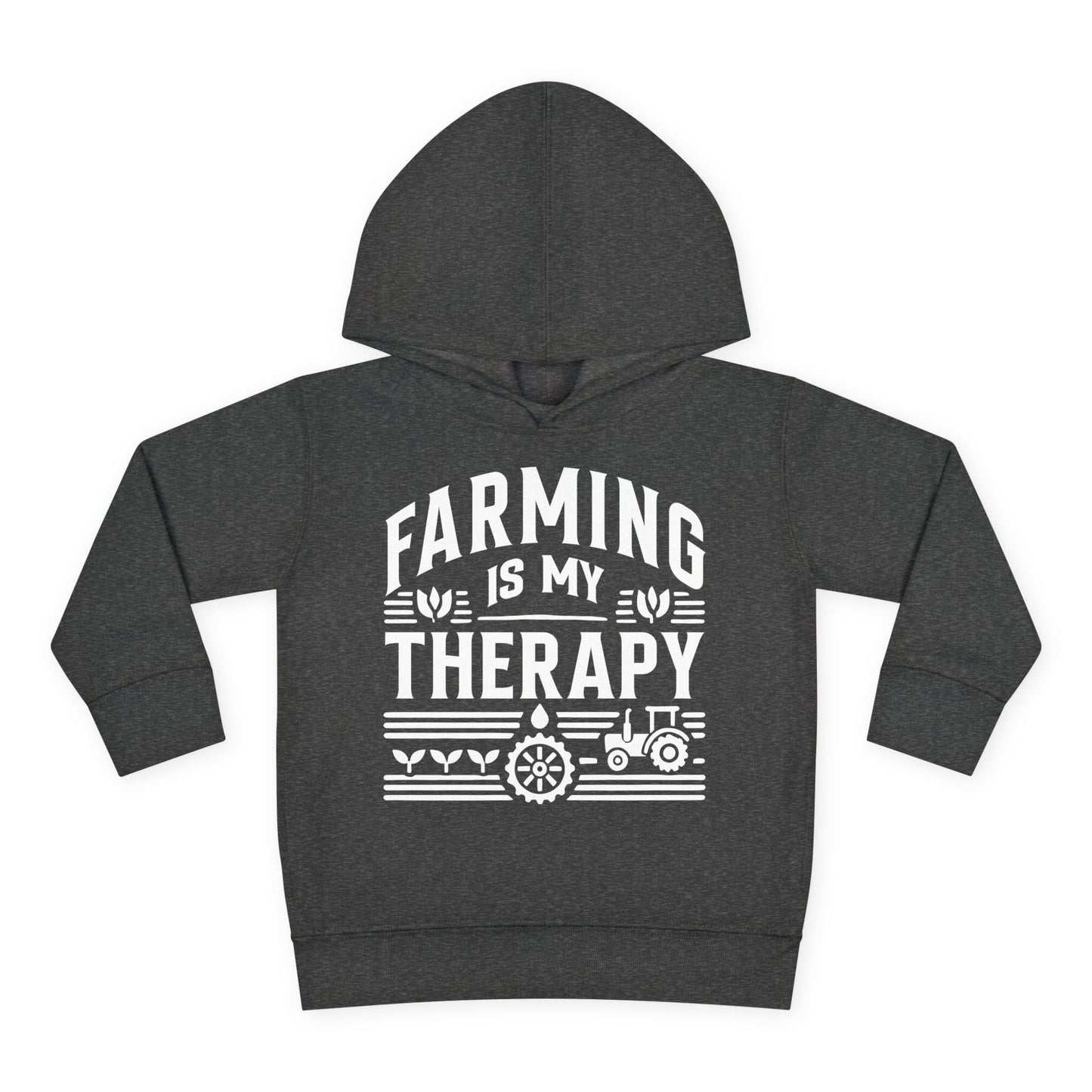 FARMING IS MY THERAPY TODDLER HOODIE