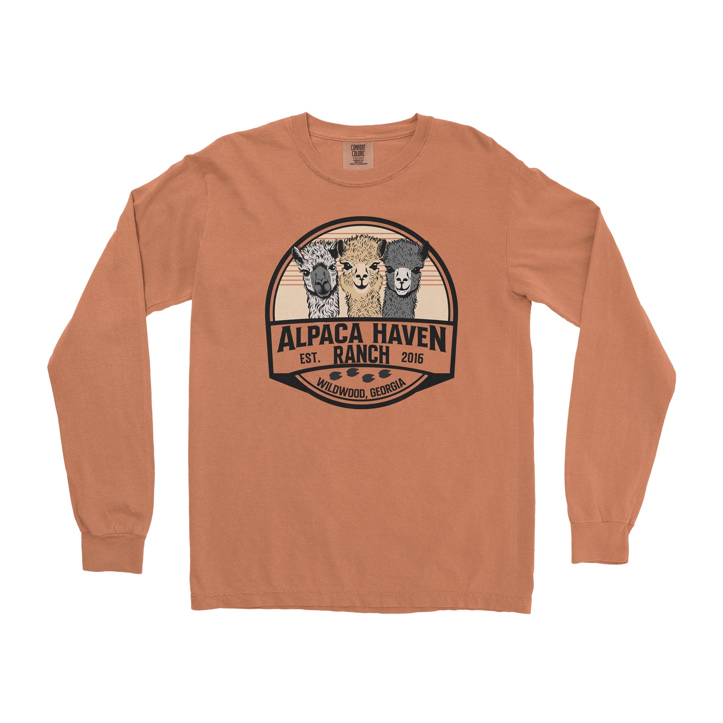 ALPACA FARM CUSTOM LONG SLEEVE SHIRT Q1