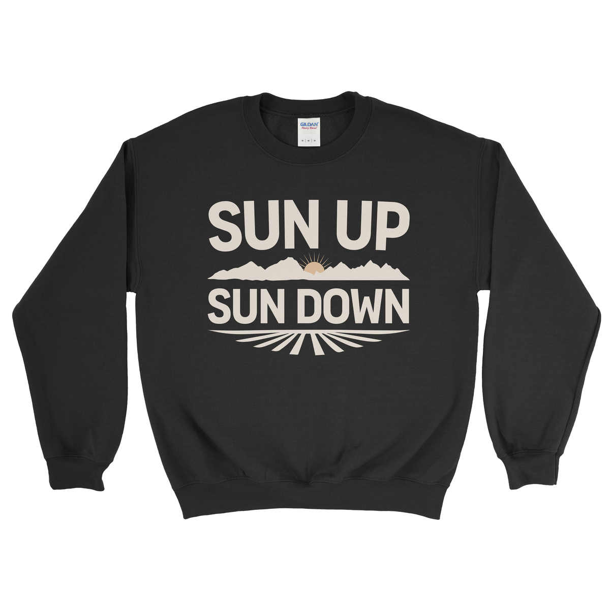 SUN UP SUN DOWN SWEATSHIRT