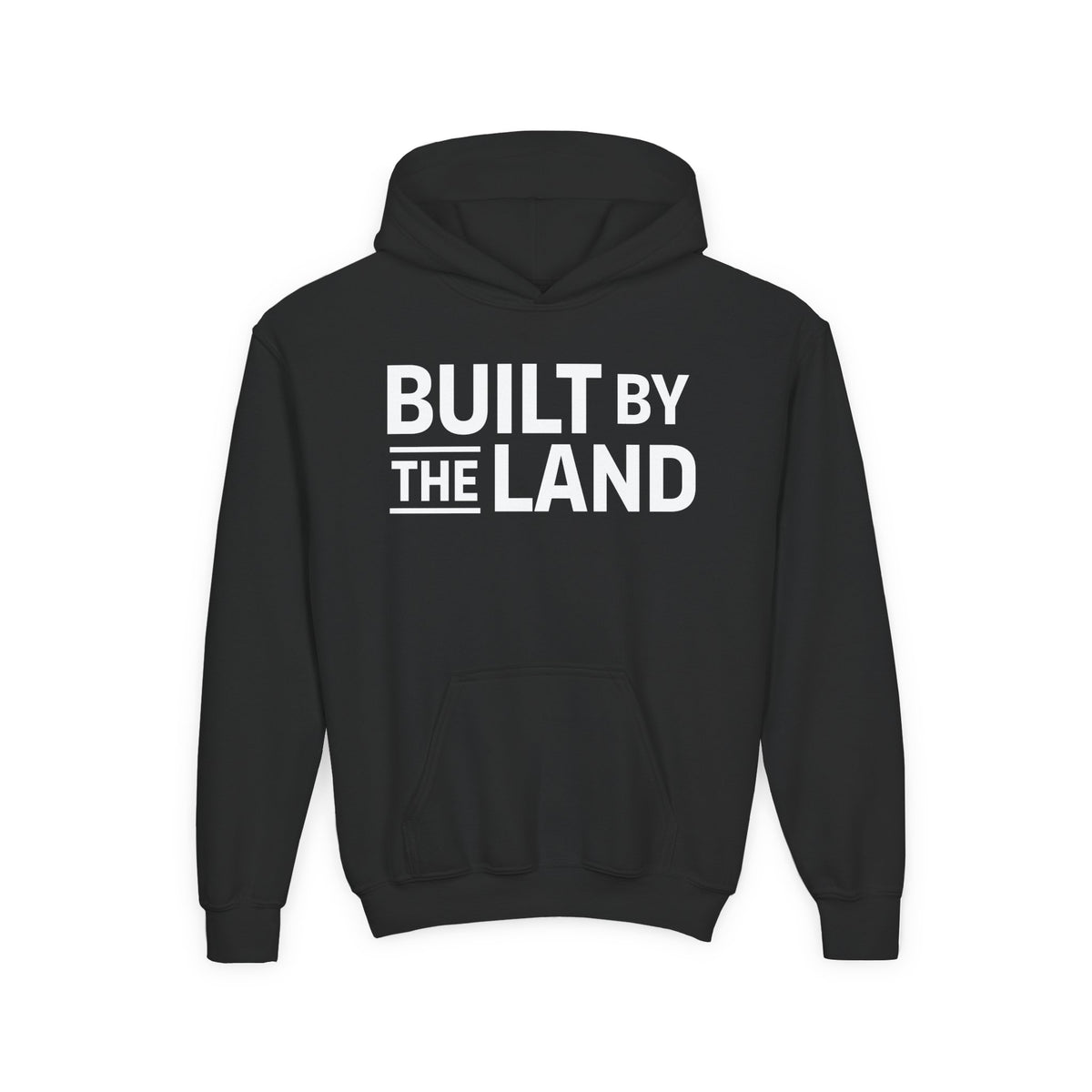 BUILT BY THE LAND YOUTH HOODIE