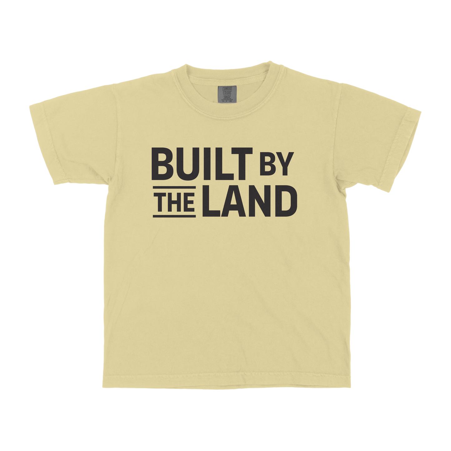BUILT BY THE LAND YOUTH SHIRT