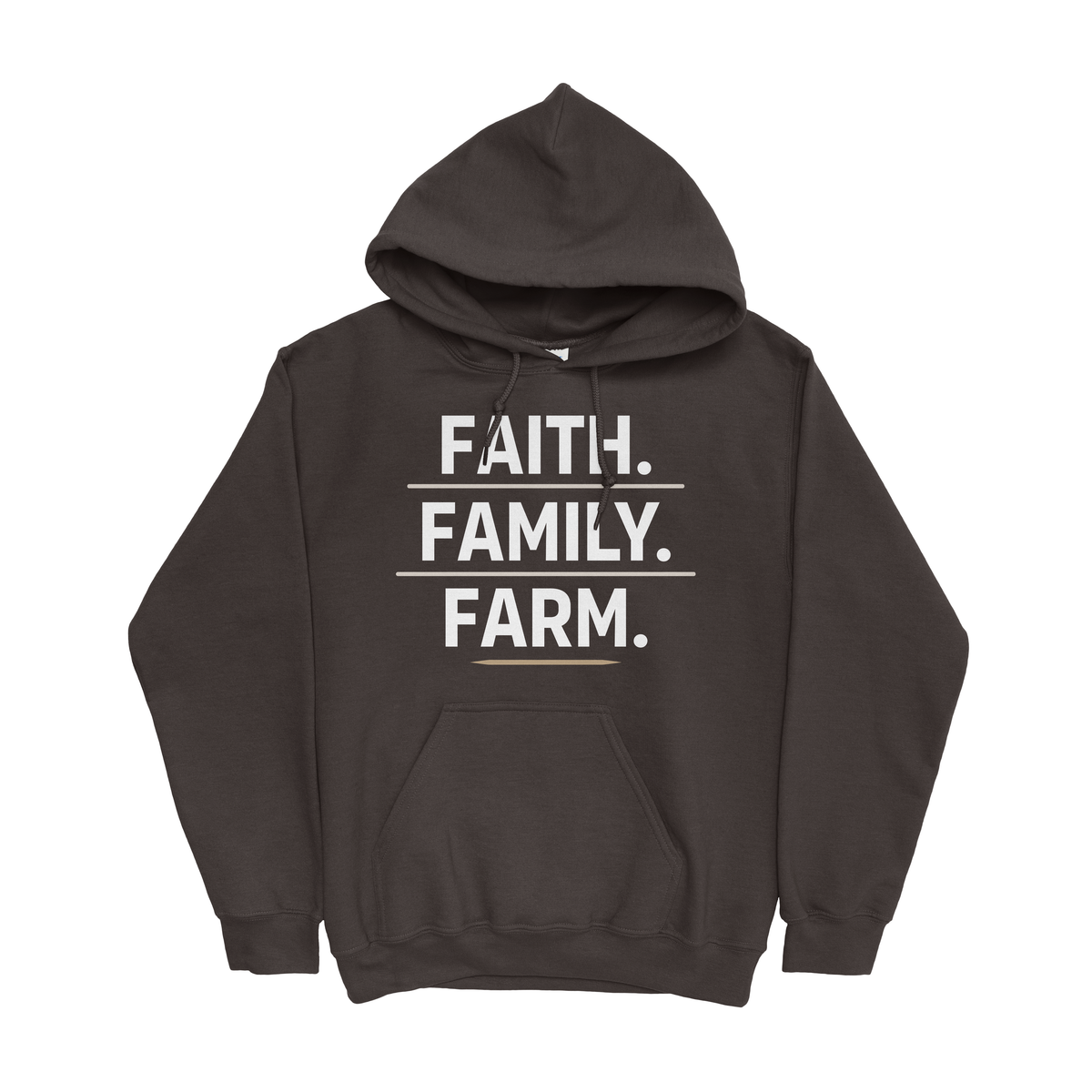 FAITH. FAMILY. FARM. HOODIE