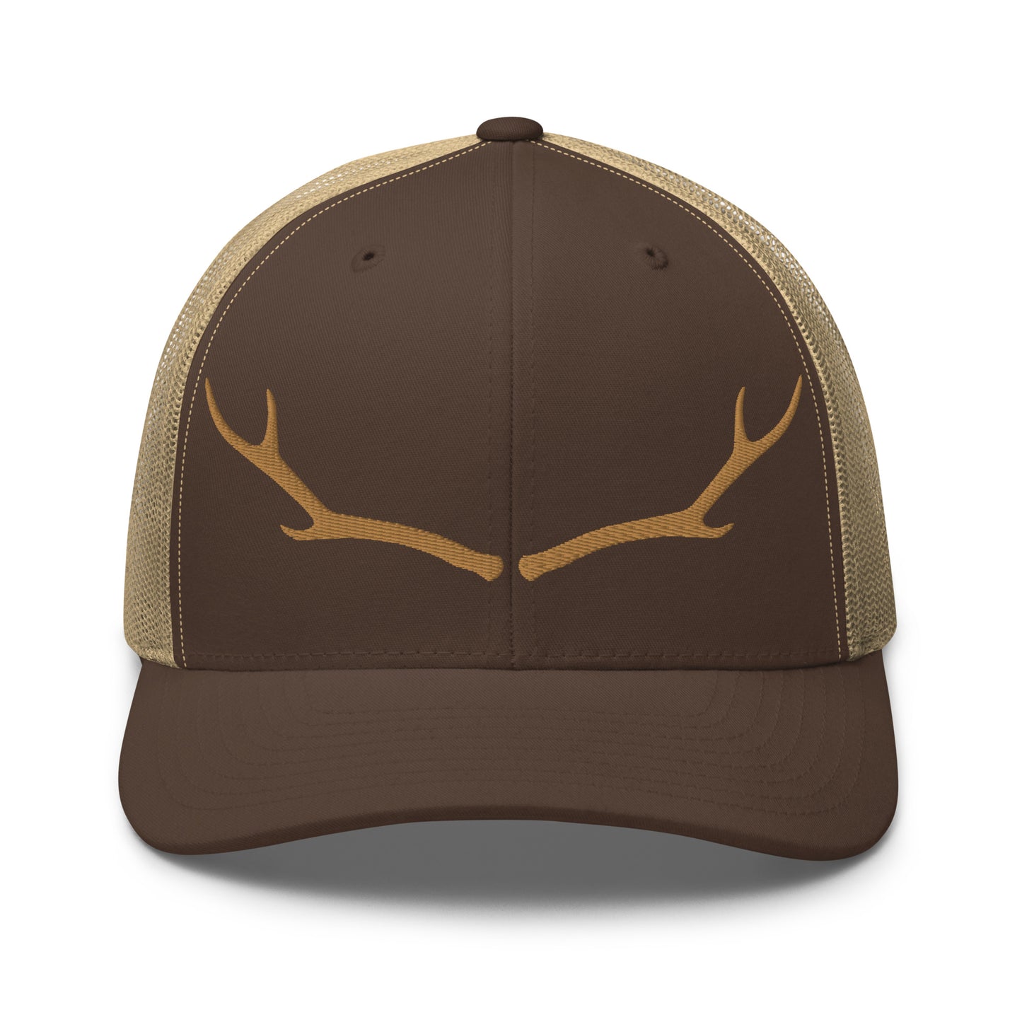 DEER ANTLERS HUNTING TRUCKER HAT