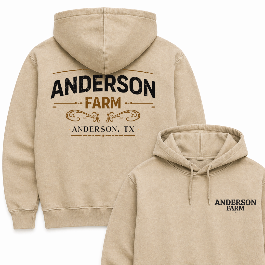 FARM CUSTOM HOODIE BACK PRINT N11