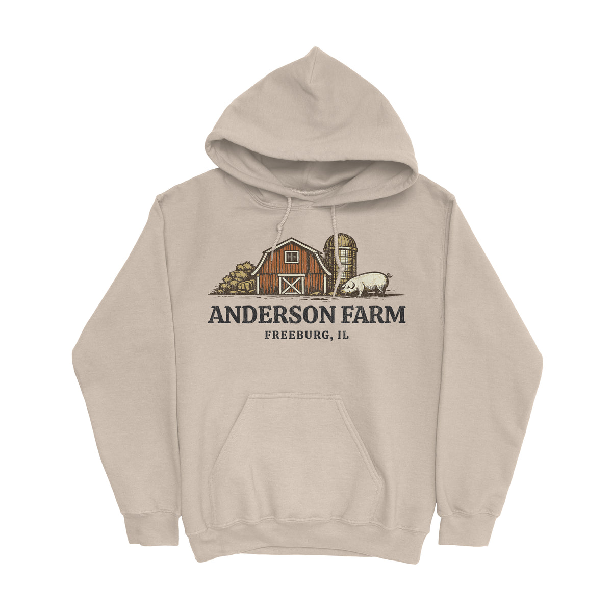 PIG FARM CUSTOM HOODIE B6