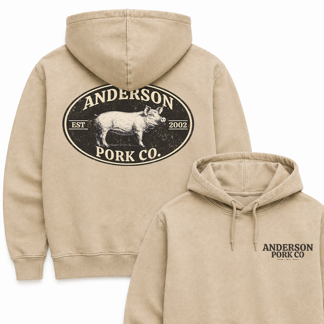 PIG FARM CUSTOM HOODIE BACK PRINT B7
