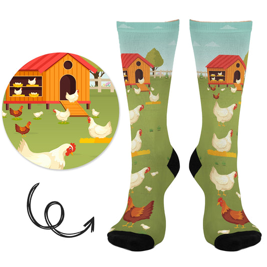 POULTRY FARM SOCKS SP6