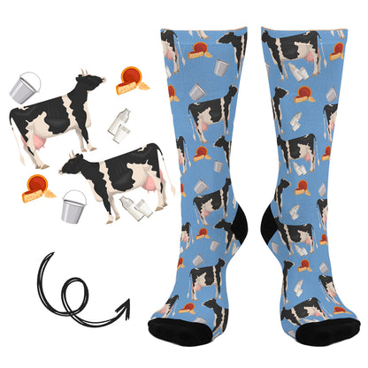 DAIRY COW FARM SOCKS SD5