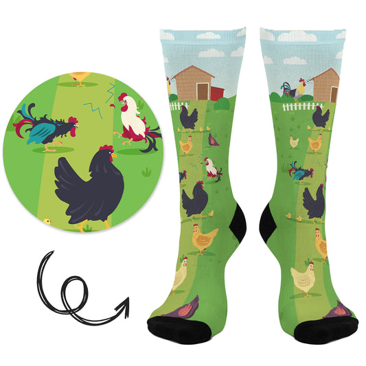 CHICKEN FARM SOCKS SH6