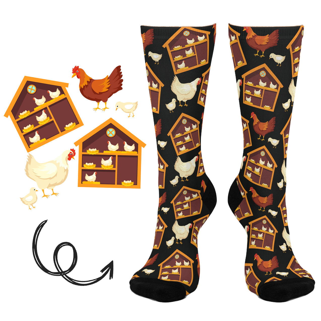 POULTRY FARM SOCKS SP1