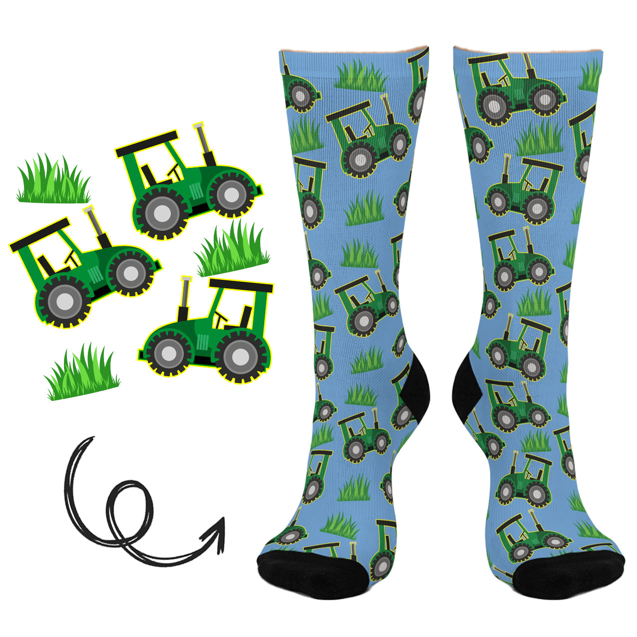 FARM TRACTOR SOCKS ST2