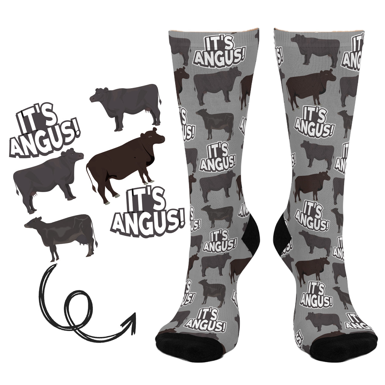 IT’S ANGUS FARM SOCKS