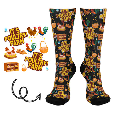 IT’S POULTRY FARM SOCKS