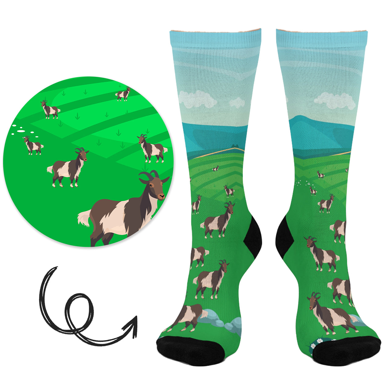 GOAT FARM SOCKS SG6