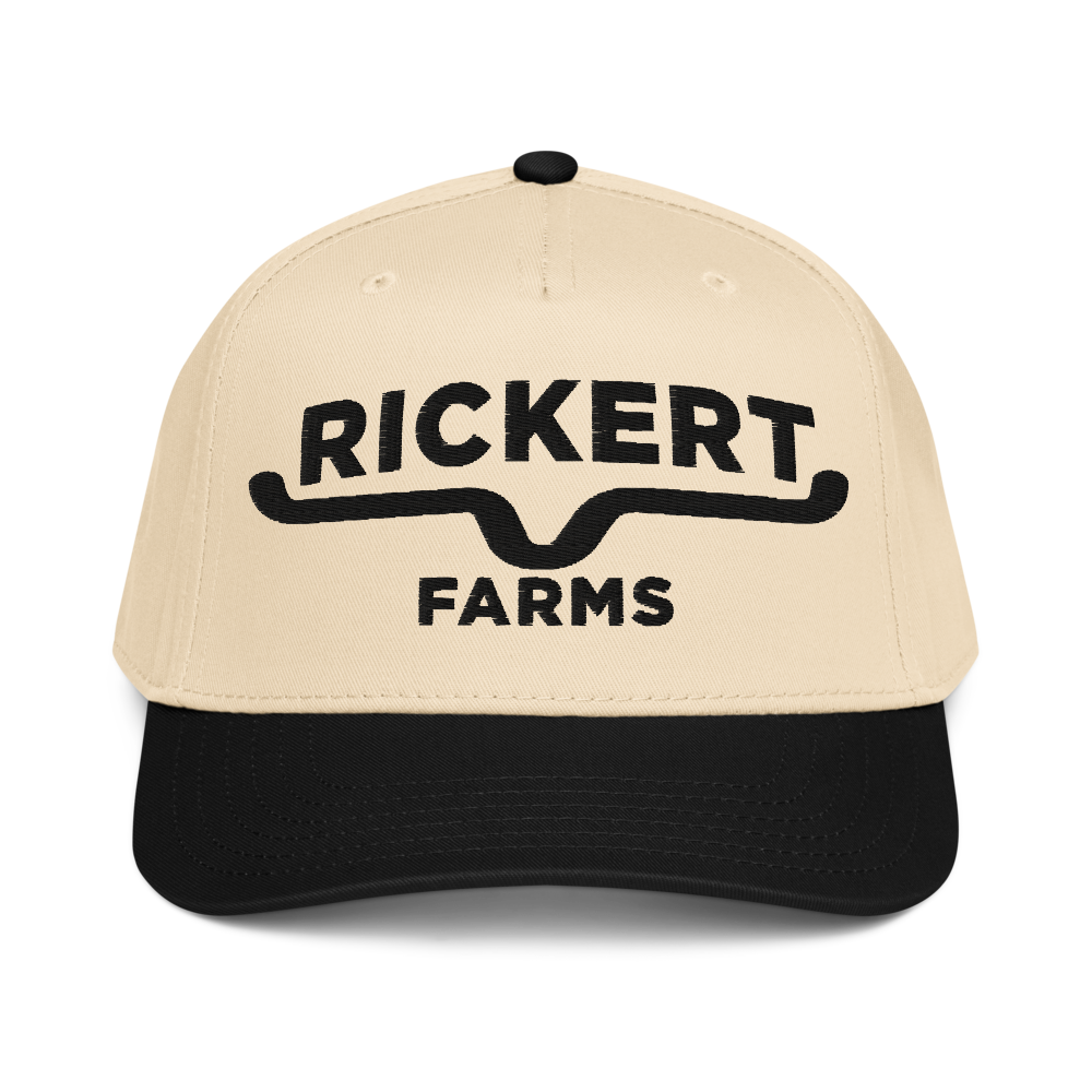 CATTLE RANCH CUSTOM TRUCKER 5 PANNEL HAT