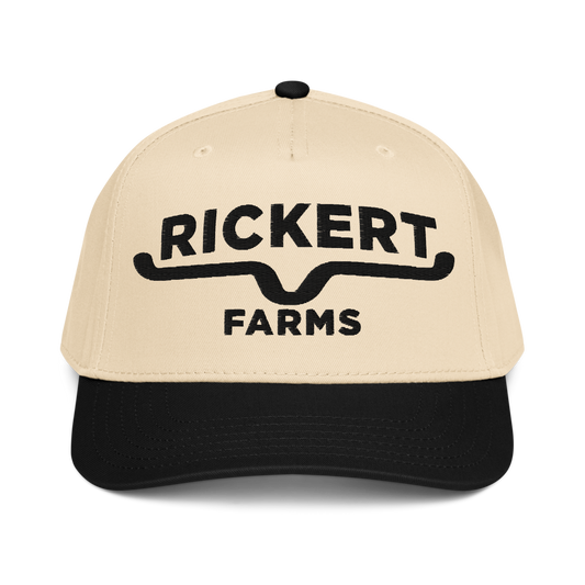 CATTLE RANCH CUSTOM TRUCKER 5 PANNEL HAT