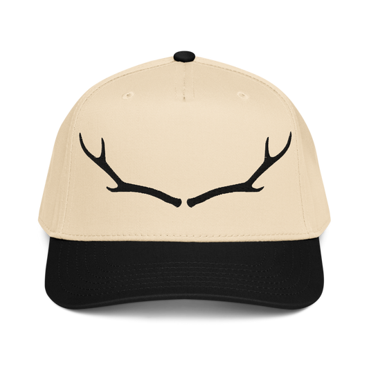 DEER ANTLERS HUNTING TRUCKER 5 PANNEL HAT