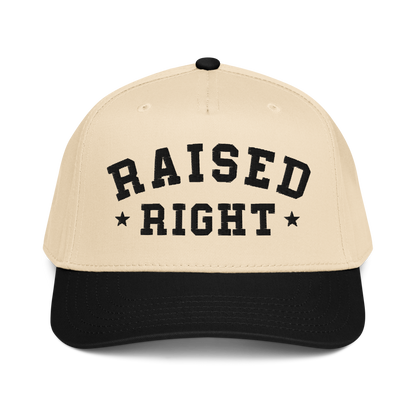 RAISED RIGHT TRUCKER 5 PANNEL HAT