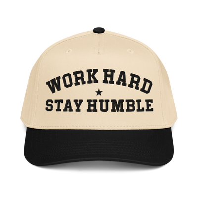 WORK HARD STAY HUMBLE TRUCKER 5 PANNEL HAT