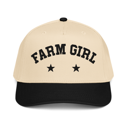 FARM GIRL TRUCKER 5 PANNEL HAT