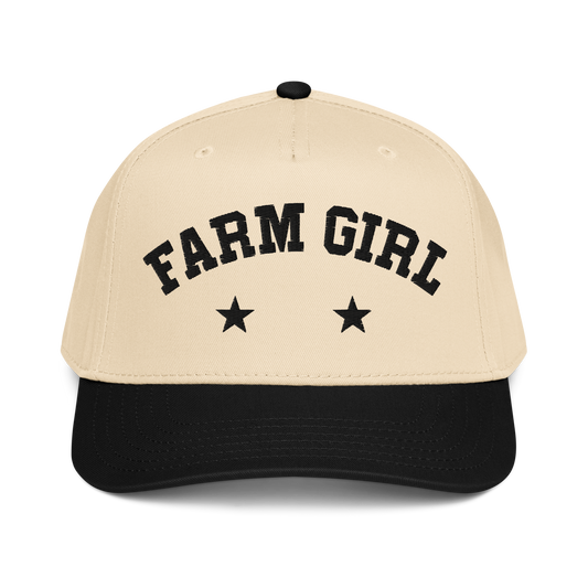 FARM GIRL TRUCKER 5 PANNEL HAT